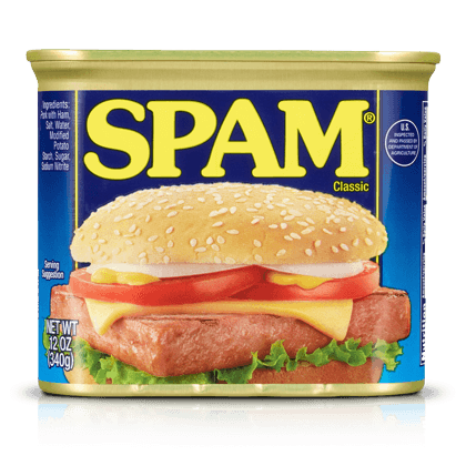 SPAM can