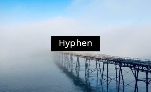 image of bridge with text overlay of hyphen for on-purpose
